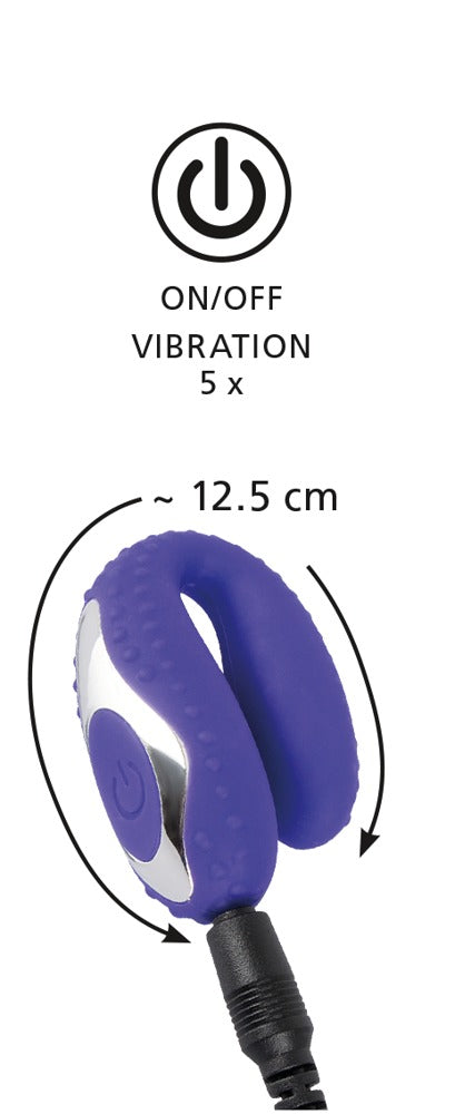 You2Toys Pijpbeurt vibrator - Paars - You2Toys - SKU: 5901690000
