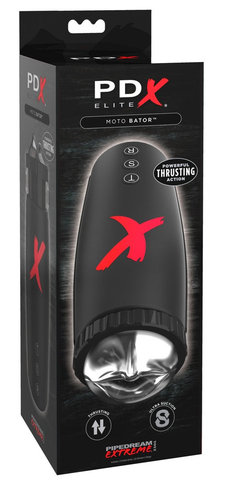 PDX Elite automatische pijpen met vacuüm - Transparant - PDX Elite - SKU: 5912970000