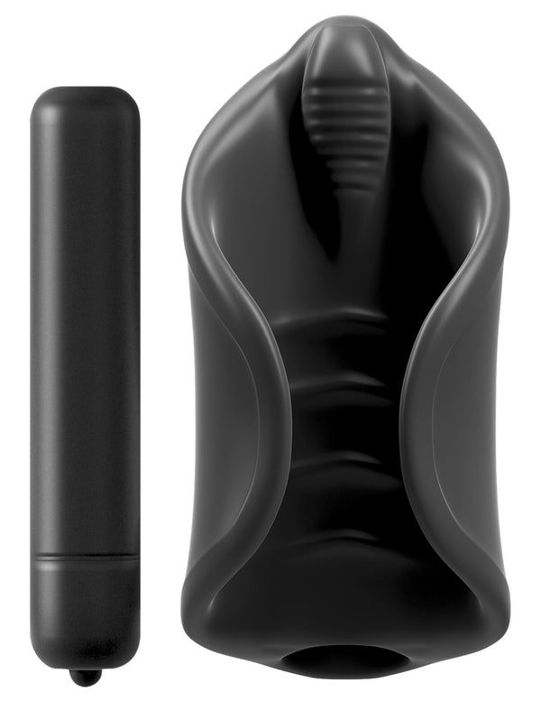PDX Elite vibrerende masturbator - Zilver - PDX Elite - SKU: 5913190000