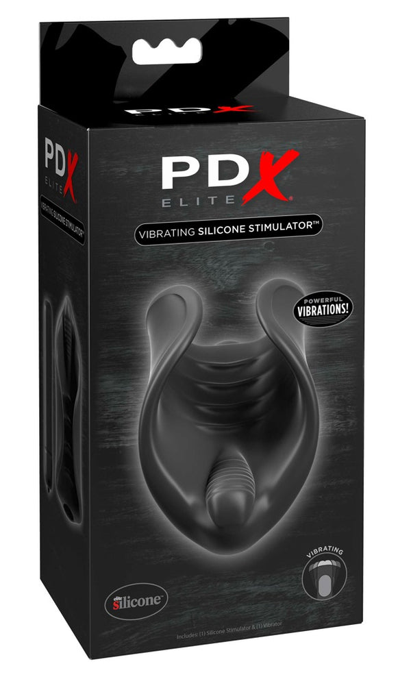 PDX Elite vibrerende masturbator - Zilver - PDX Elite - SKU: 5913190000