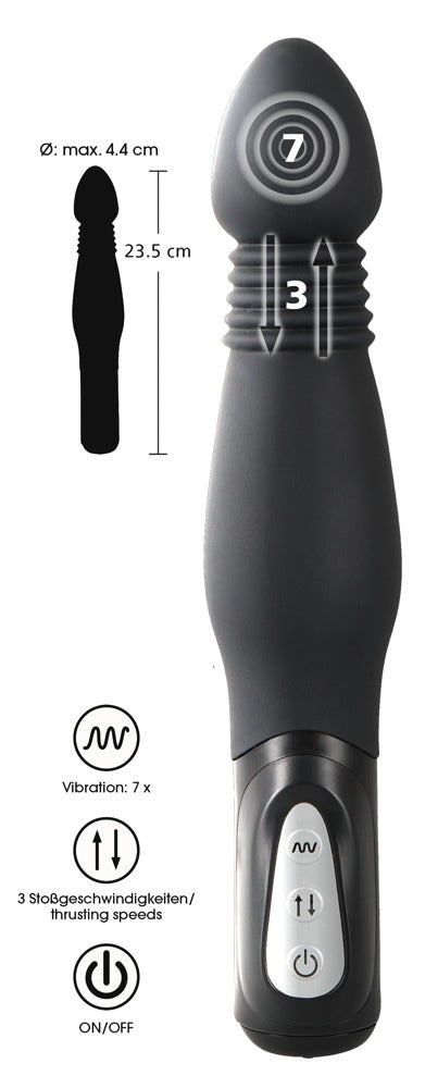 You2Toys Anale vibrator - Zwart - You2Toys - SKU: 5917770000