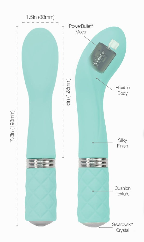 Pillow Talk Sassy G-Punkt vibrator - Roze - PILLOW TALK - SKU: 5923580000