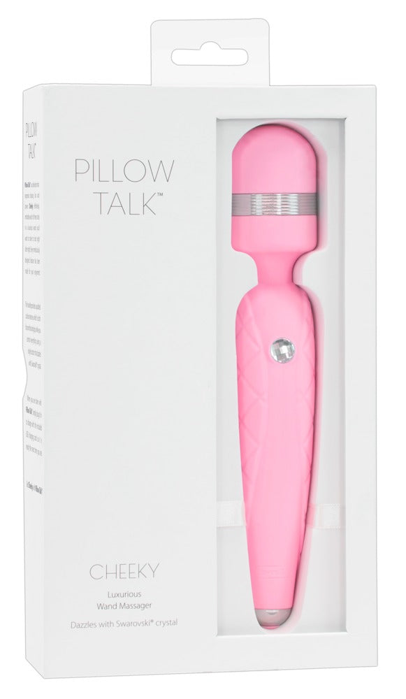 PILLOW TALK Brutaal vibrerend staafje Swarovski - Roze - PILLOW TALK - SKU: 5923820000