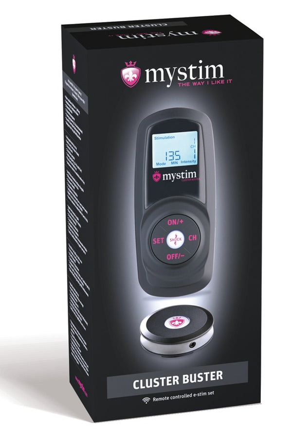 Mystim Cluster buster - Zwart - Mystim - SKU: 5926090000