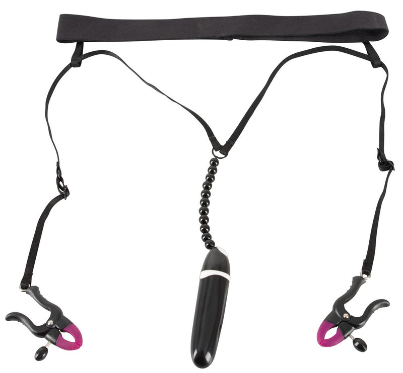 Bad Kitty Vibrator string - Zwart