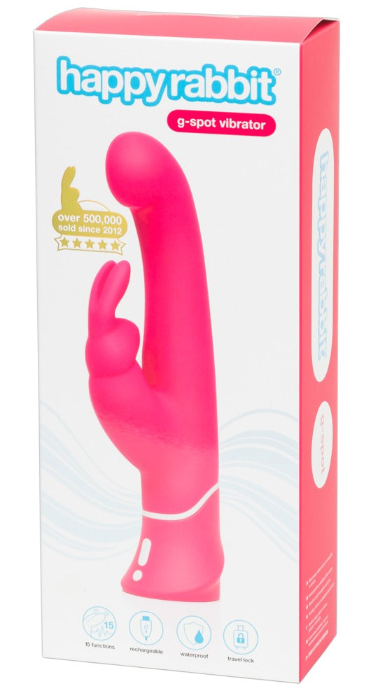 happyrabbit G-spot vibrator - Roze