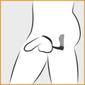 Anal Fantasy Collection Cockring - Zwart
