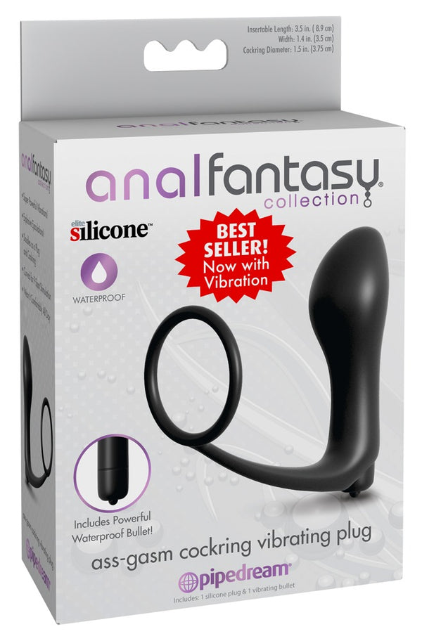Anal Fantasy Collection Plug - Zwart - Anal Fantasy Collection - SKU: 5931760000