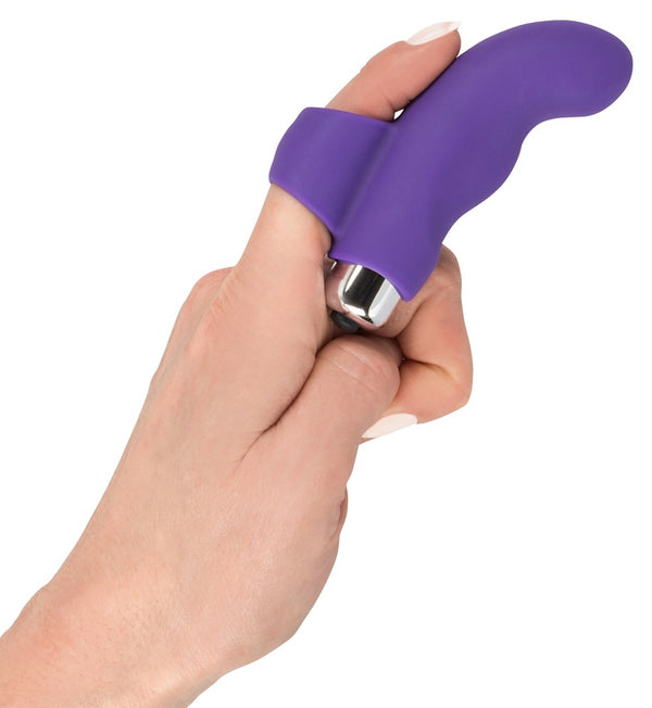 Sweet Smile Vinger vibrator - Zwart - Sweet Smile - SKU: 5932220000