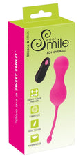 Sweet Smile Vibrerende liefdesballen - Roze