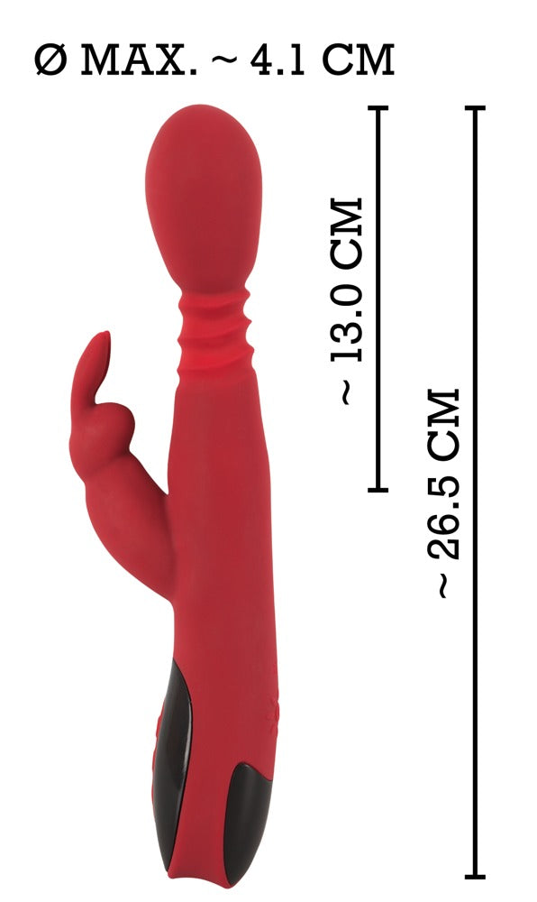 You2Toys Konijn vibrator - Rood - You2Toys - SKU: 5940670000