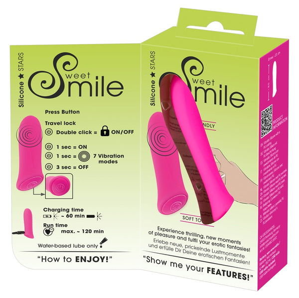 Sweet Smile vibrator - Roze - Sweet Smile - SKU: 5941800000