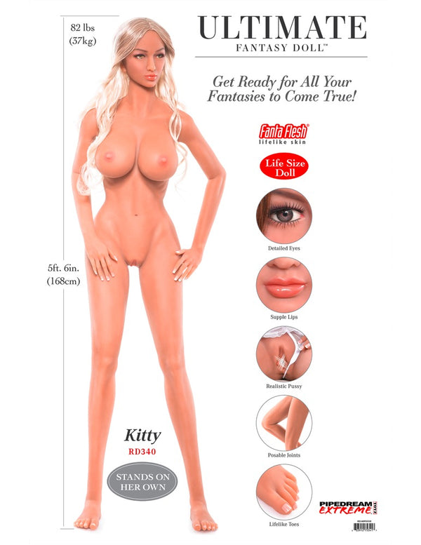 Ultimate Fantasy Dolls Fantasy Doll - Huidskleur Licht - Ultimate Fantasy Dolls - SKU: 5943000000
