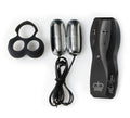 Hot Octopuss Vibro cock ring - Zwart