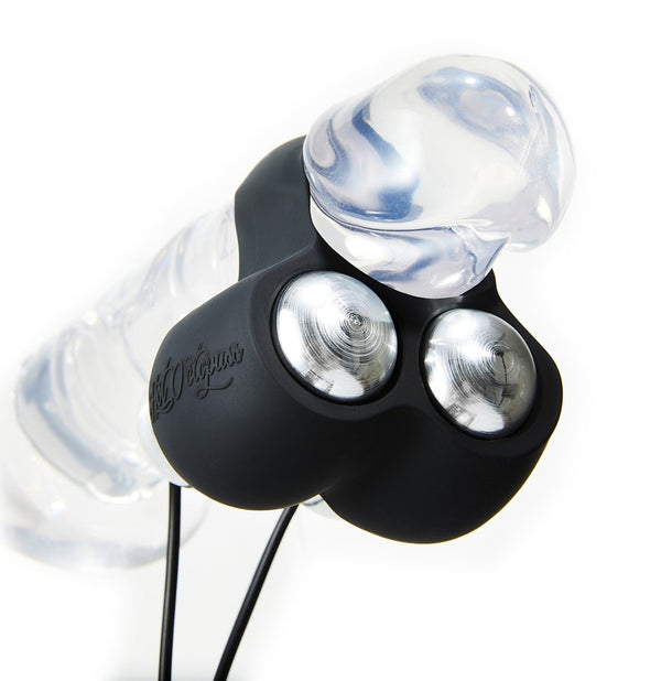 Hot Octopuss Vibro cock ring - Zwart - Hot Octopuss - SKU: 5943770000