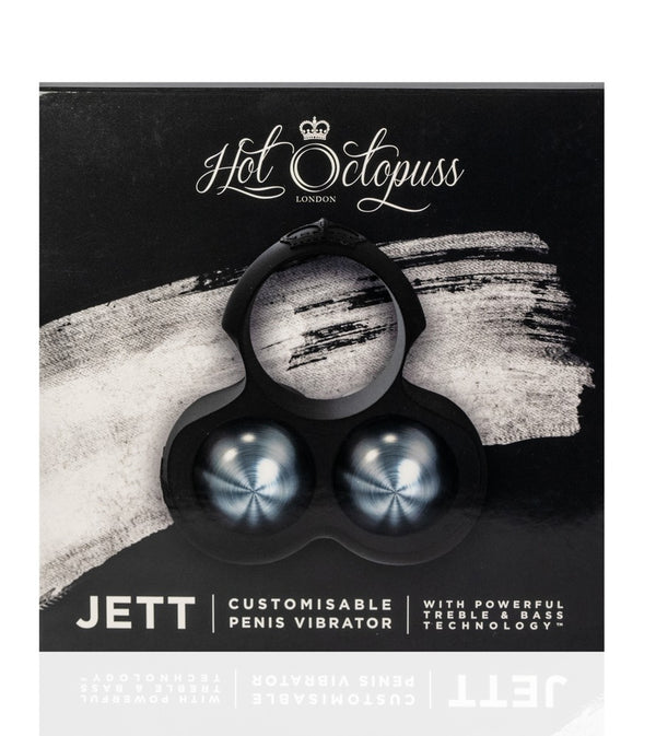 Hot Octopuss Vibro cock ring - Zwart - Hot Octopuss - SKU: 5943770000