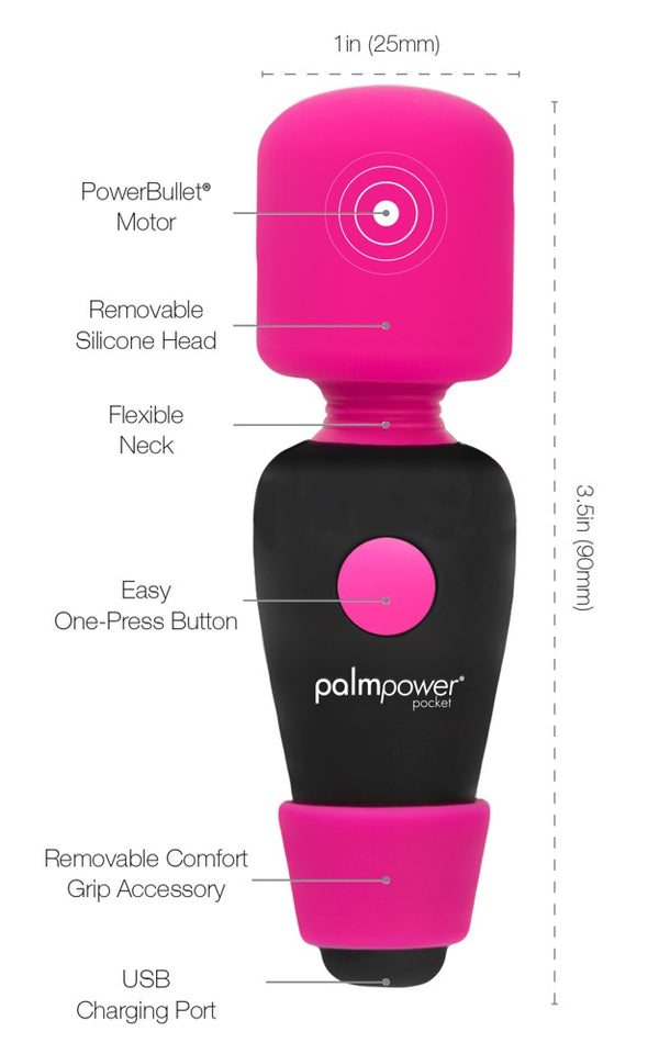 PalmPower zak - Roze - palmpower - SKU: 5944740000