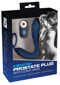 You2Toys Prostaatplug met cockring - Blauw