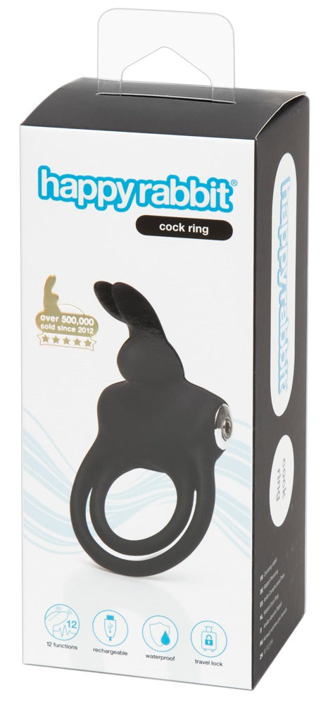 Vibro penis-/testikelring penisring - happyrabbit - SKU: 5951440000