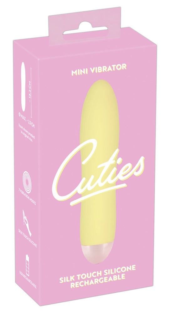Cuties Mini vibrator - Geel - Cuties - SKU: 5953060000