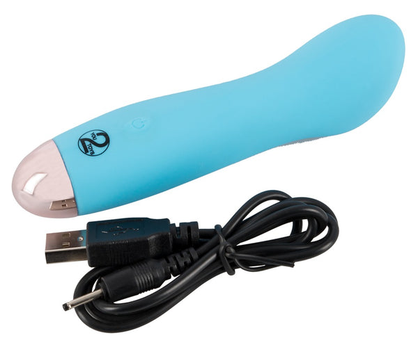 Cuties mini vibrator holle inkeping - Blauw - Cuties - SKU: 5953220000