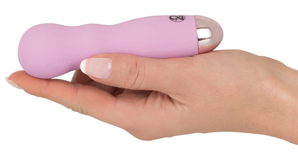 Cuties mini vibrator met holle inkepingen - Paars - Cuties - SKU: 5953300000