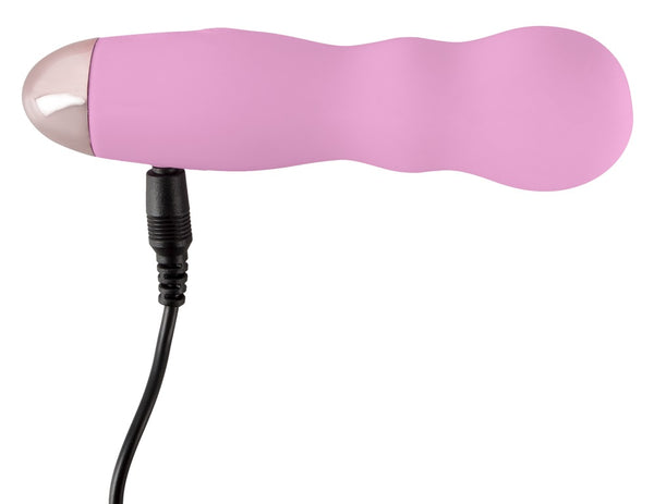Cuties mini vibrator met holle inkepingen - Paars - Cuties - SKU: 5953300000