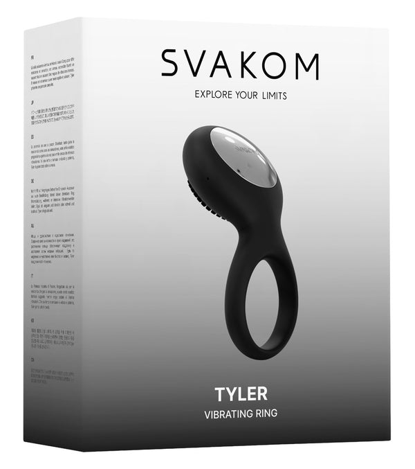 SVAKOM Cock ring - Zwart - SVAKOM - SKU: 5955860000
