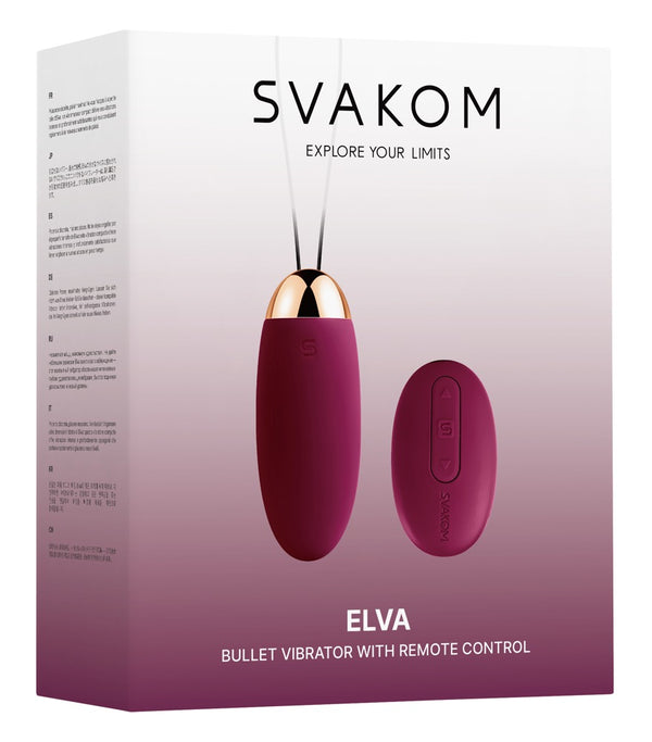 SVAKOM Intelligente vibro-bullet met remote - Roze - SVAKOM - SKU: 5956160000