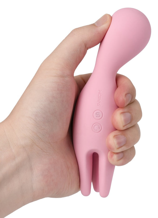 SVAKOM Nimf zijdezachte lay-on vibrator - Roze - SVAKOM - SKU: 5957990000