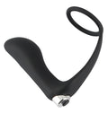 Black Velvets Trilring & plug - Zwart