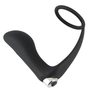 Black Velvets Trilring & plug - Zwart