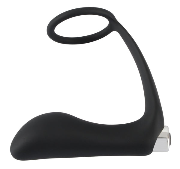 Black Velvets Trilring & plug - Zwart - Black Velvets - SKU: 5958530000