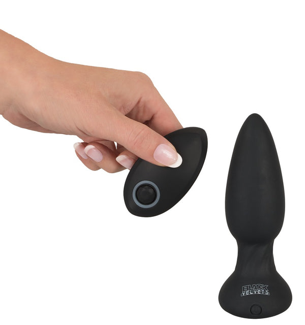 Black Velvets Butt plug - Zwart - Black Velvets - SKU: 5964260000
