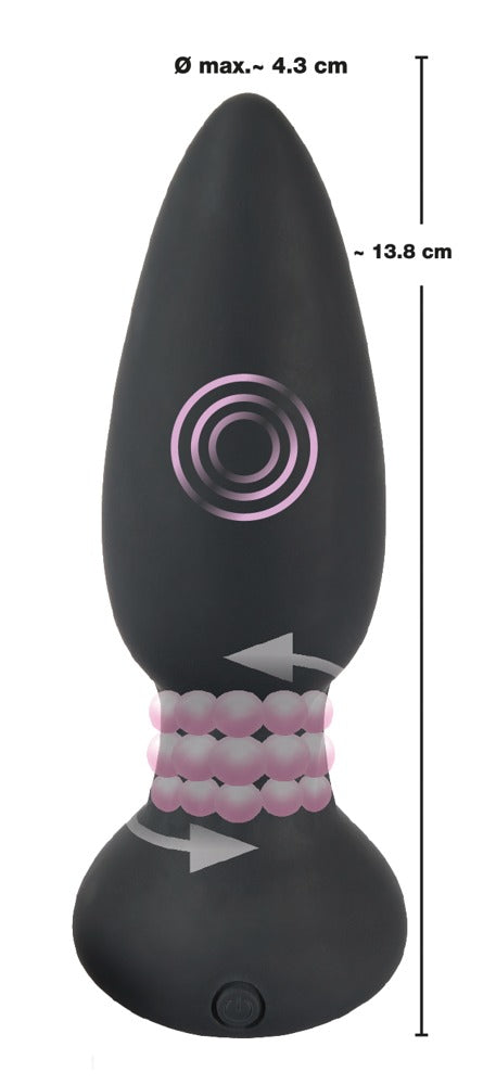 Black Velvets Butt plug - Zwart - Black Velvets - SKU: 5964260000