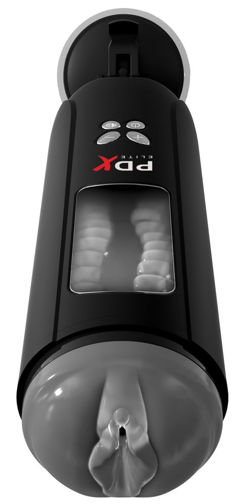 PDX Elite melkmachine met zuignap - Zwart - PDX Elite - SKU: 5965660000