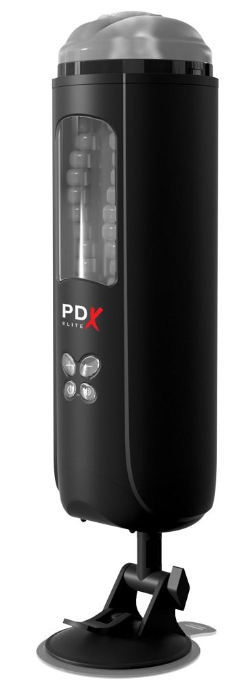 PDX Elite melkmachine met zuignap - Zwart - PDX Elite - SKU: 5965660000