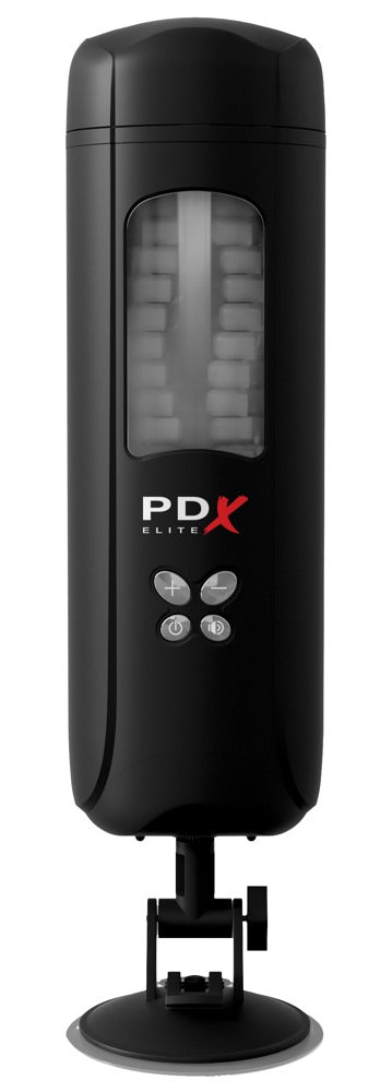PDX Elite melkmachine met zuignap - Zwart - PDX Elite - SKU: 5965660000
