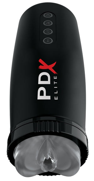 PDX Elite masturbator met 5 standen - Zwart