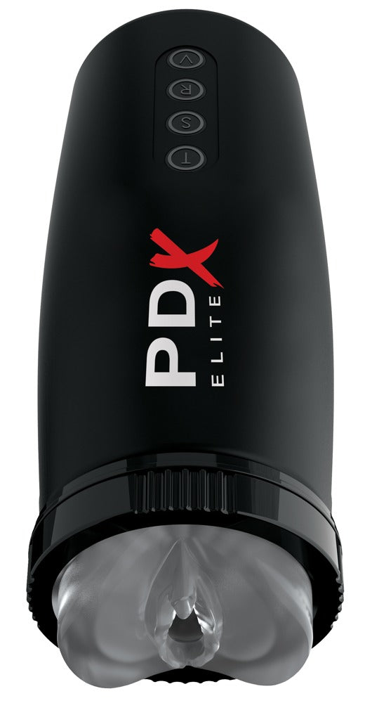 PDX Elite masturbator met 5 standen - Zwart - PDX Elite - SKU: 5965740000
