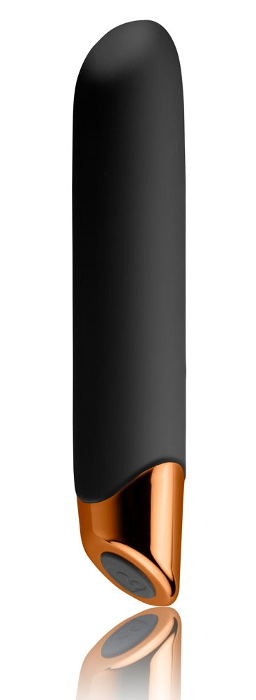 Rocks Off Chaiamo afgeplatte vibrator - Zwart - Rocks Off - SKU: 5967360000