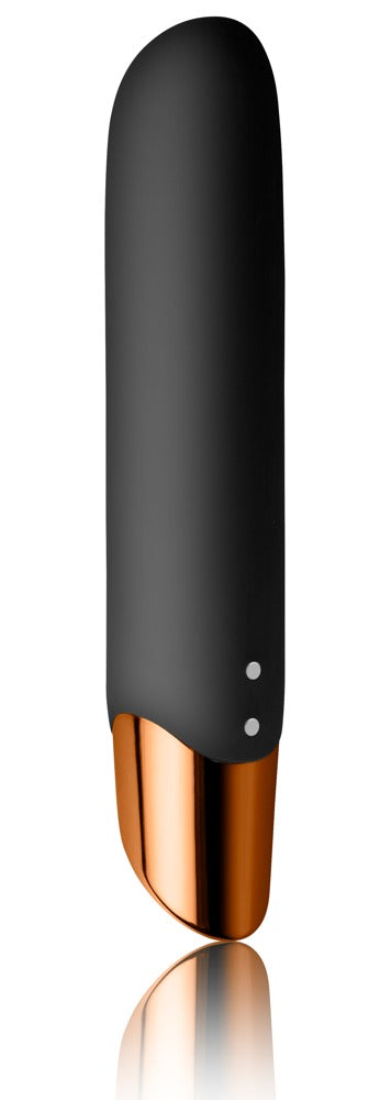 Rocks Off Chaiamo afgeplatte vibrator - Zwart - Rocks Off - SKU: 5967360000