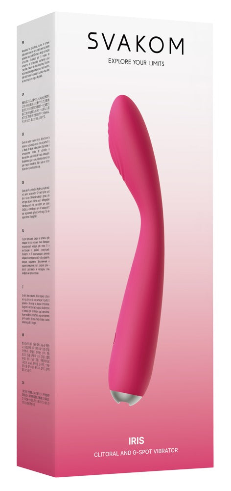 SVAKOM G-spot vibrator met ovale ring - Rood - SVAKOM - SKU: 5968090000