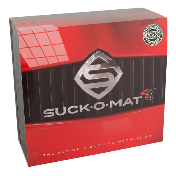 Suck-O-Mat 60W masturbator met LED display - Zwart - Suck-O-Mat - SKU: 5968500000