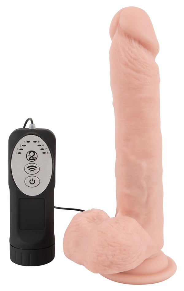 Medical Silicone Vibrator - Huidskleur - Medical Silicone - SKU: 5968840000