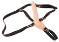 You2Toys Trillende strap-on - Huidskleur Licht