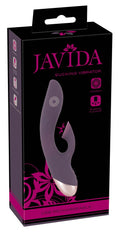 JAVIDA Zuigend vibrator - Paars
