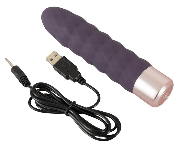 Elegant Series golvende vibrator - Paars - Elegant Series - SKU: 5970820000