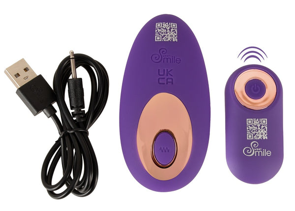 Sweet Smile slipvibrator anatomisch - Paars - Sweet Smile - SKU: 5973410000