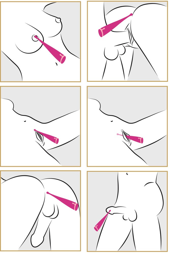 Couples Choice Spot vibrator - Roze